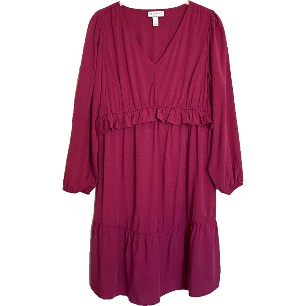 Isabel by Ingrid+Isabel Fuchsia Maternity Dress Sz XS Pregnant Expecting Mother